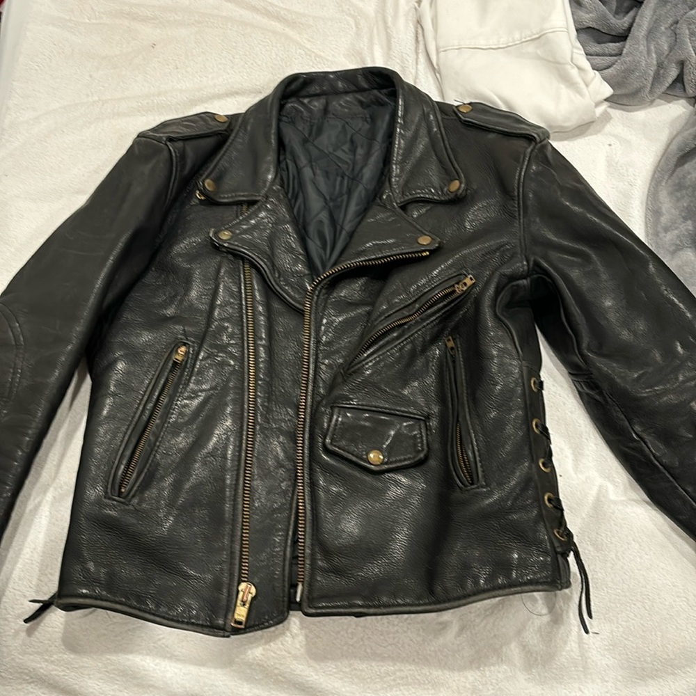 Vintage Park V Leather Jacket